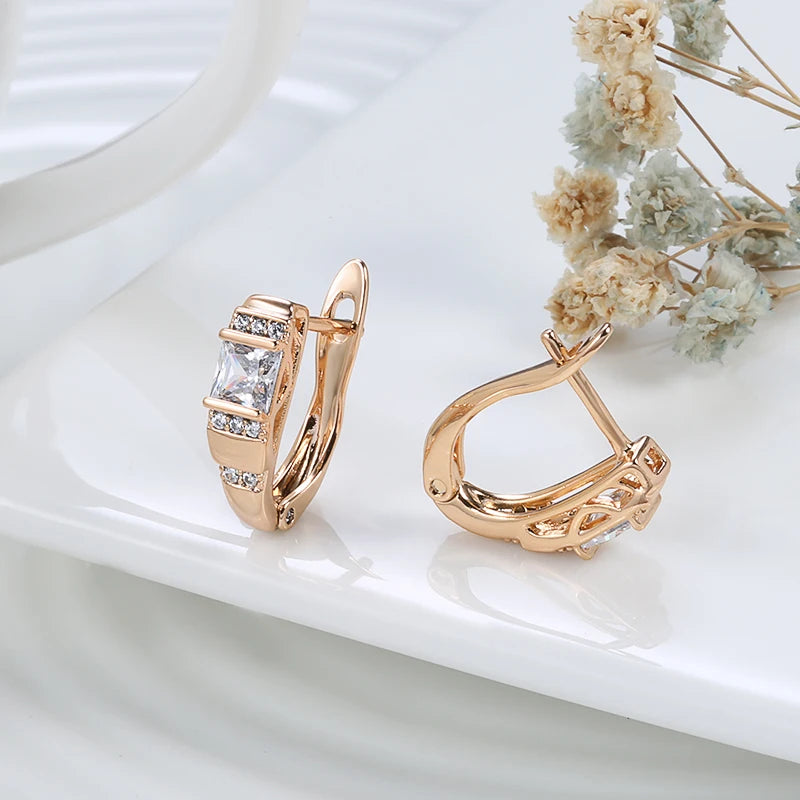 White Fancy 038 583 Rose Gold Casual Jewel Set