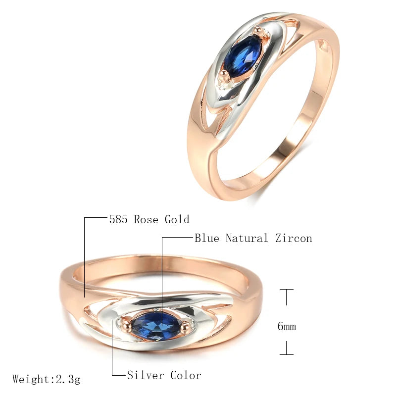 Best Luxury Shiny Gift Natural Ring For Women 028