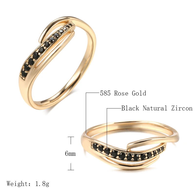 Best Luxury Shiny Gift Natural Ring For Women 060