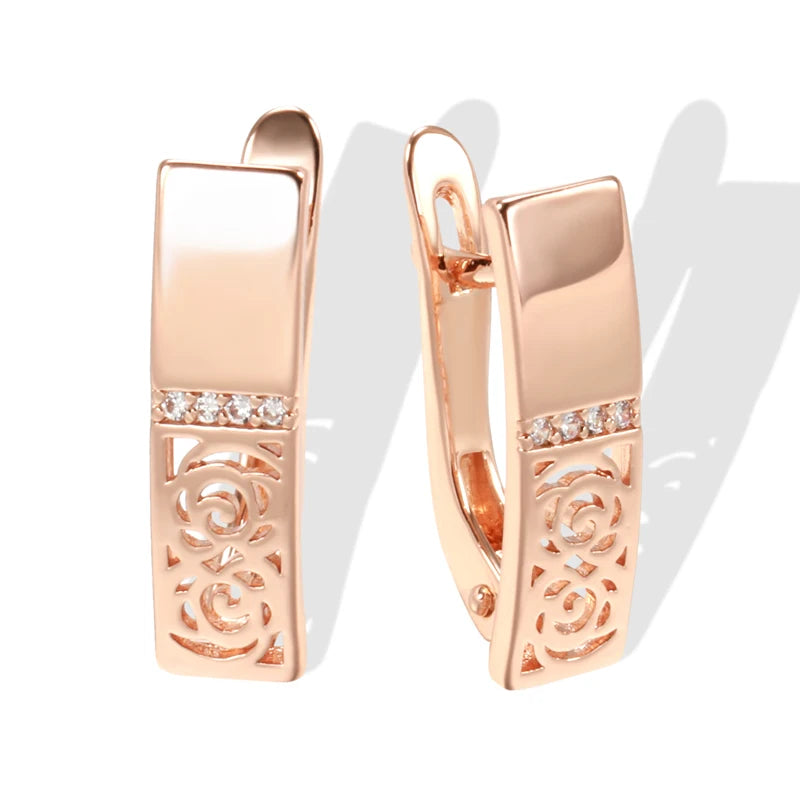 High Quality Daily Fancy Gold Colour Earrings 042