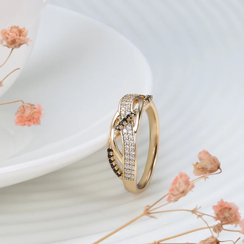 White Fancy 005 Copper Casual Jewel Set