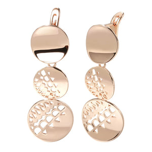 High Quality Daily Fancy Gold Colour Earrings 066