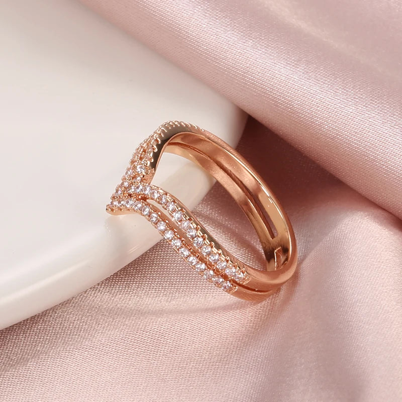 Best Luxury Shiny Gift Natural Ring For Women 054