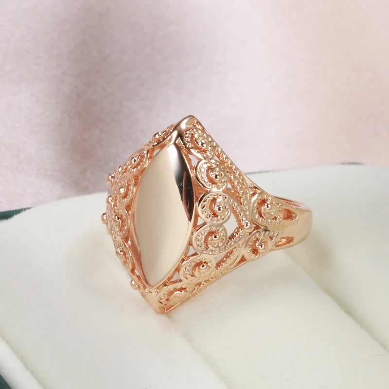 Pattern Rhombus Fashion Glossy Rings