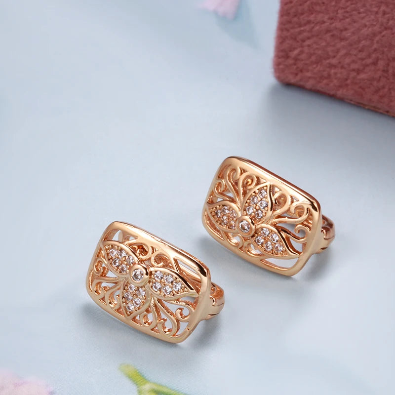 White Fancy 043 583 Rose Gold Casual Jewel Set