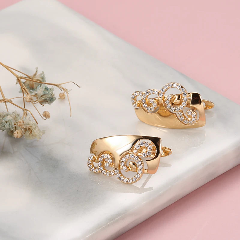 White Fancy 042 583 Rose Gold Casual Jewel Set