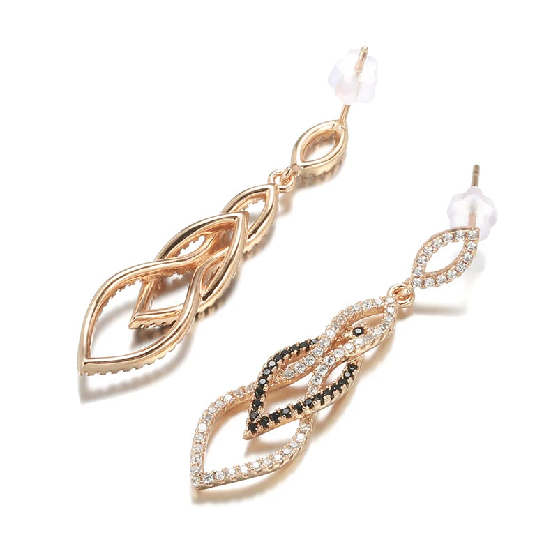 High Quality Daily Fancy Gold Colour Earrings 034