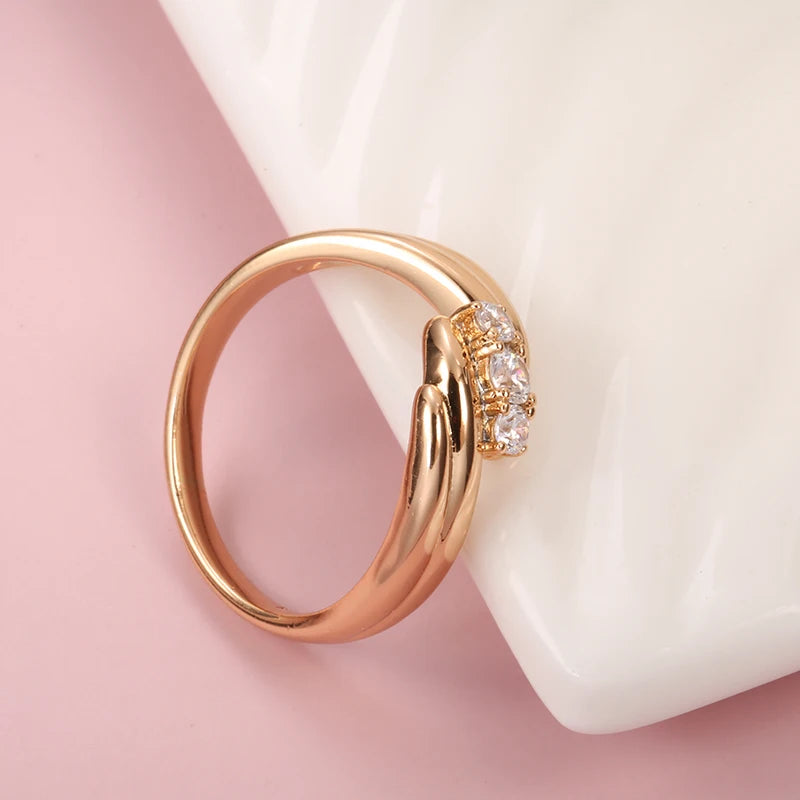 Best Luxury Shiny Gift Natural Ring For Women 061