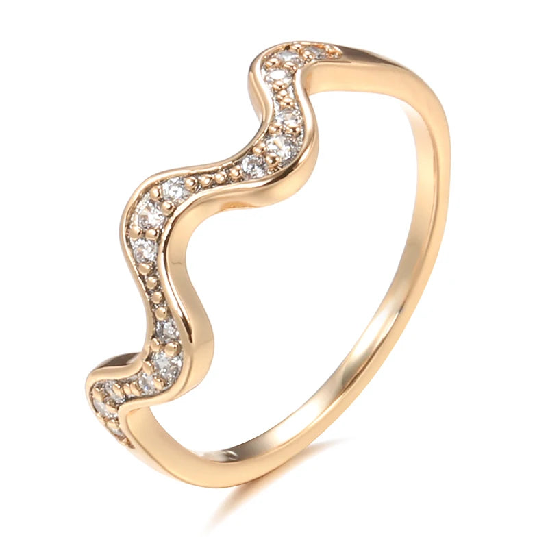 Best Luxury Shiny Gift Natural Ring For Women 058