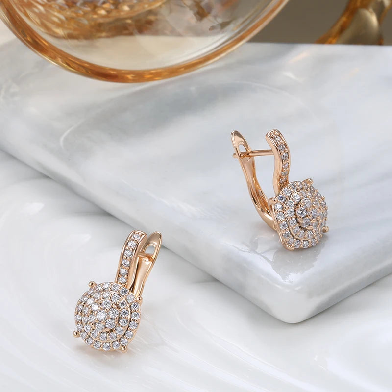 High Quality Daily Fancy Gold Colour Earrings 079
