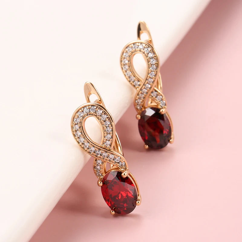 High Quality Daily Fancy Gold Colour Earrings 002