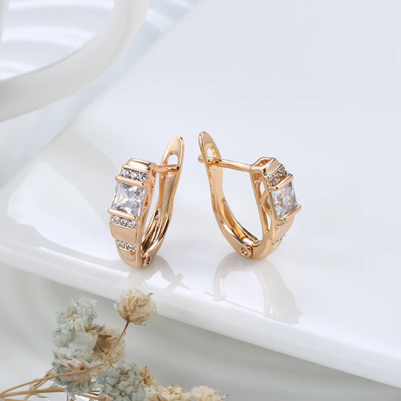 White Fancy 038 583 Rose Gold Casual Jewel Set