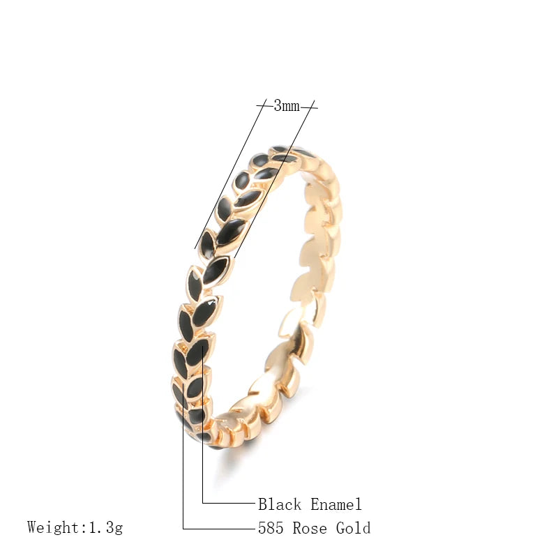 Trend Big Vintage Natural Glossy Metal Ethnic Bride Ring 037