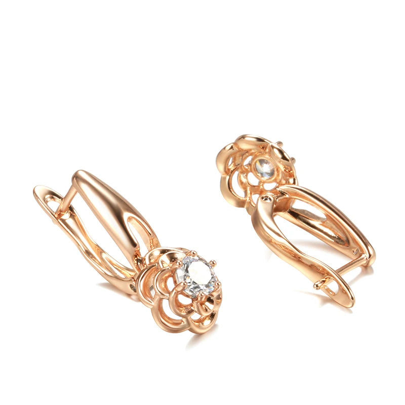 White Fancy 015 583 Rose Gold Casual Jewel Set