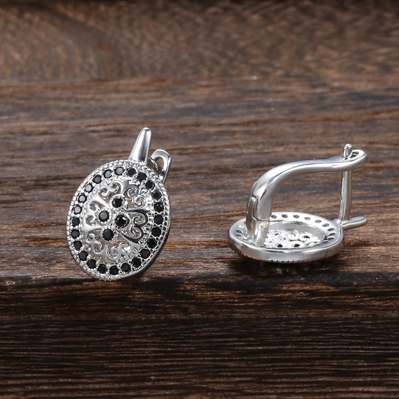 Colored Boho Textured Mixed Metals Travel Jewel Set 0012