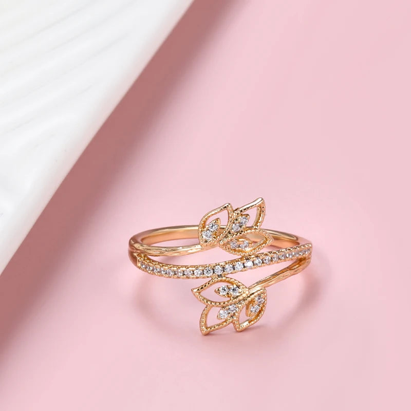 White Fancy 042 583 Rose Gold Casual Jewel Set