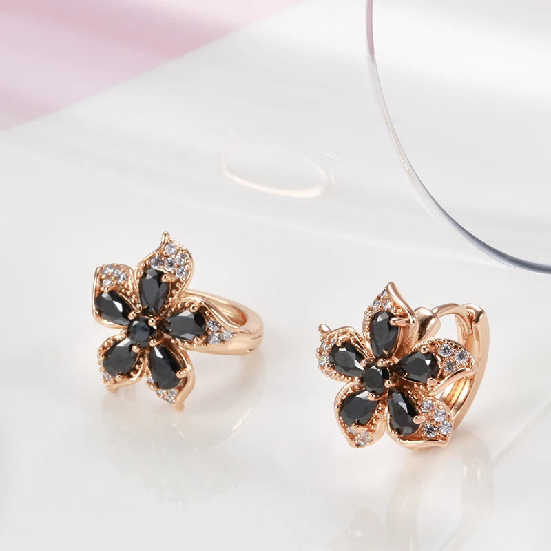 High Quality Daily Fancy Gold Colour Earrings 014