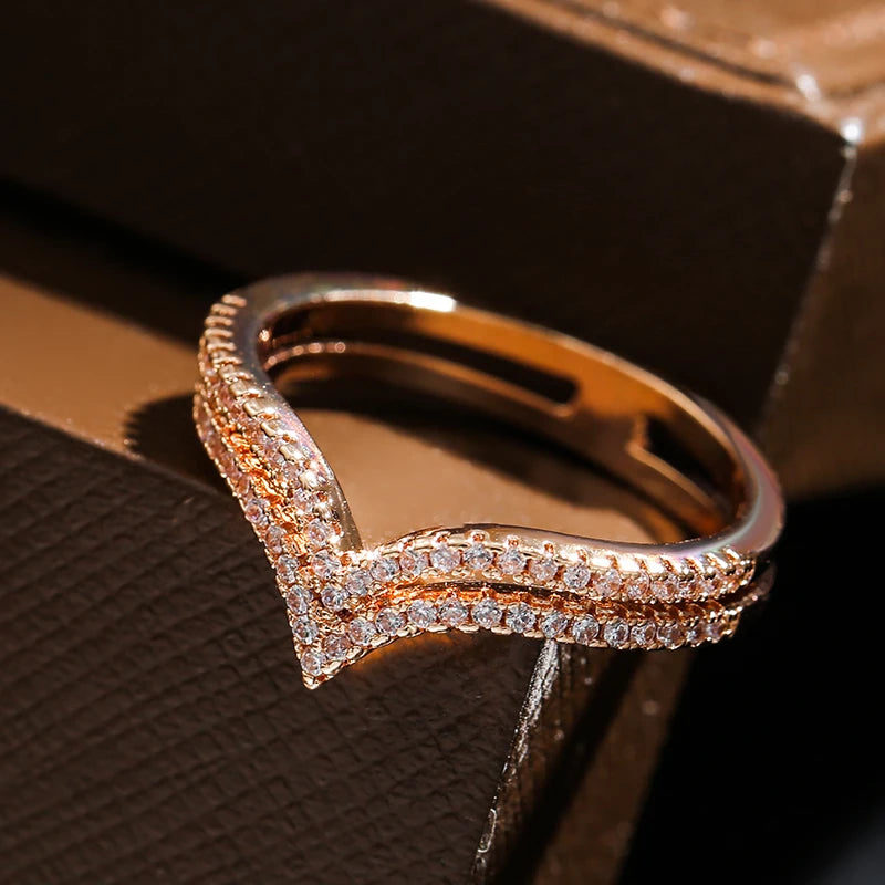 Best Luxury Shiny Gift Natural Ring For Women 054