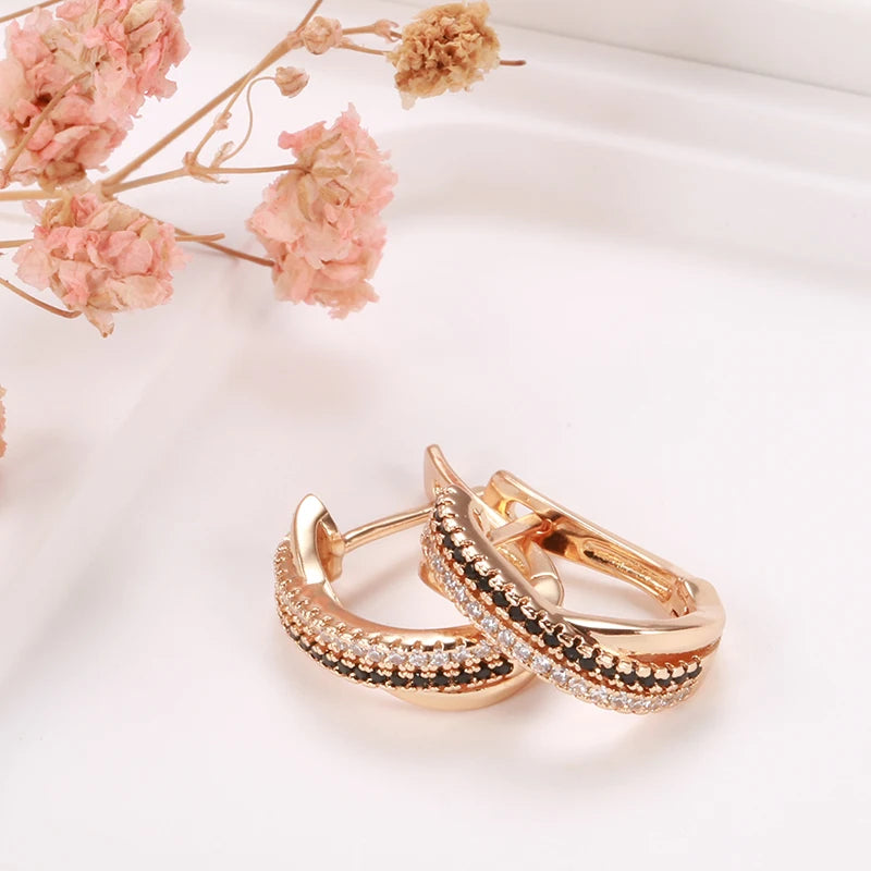 White Fancy 001 Copper Casual Jewel Set