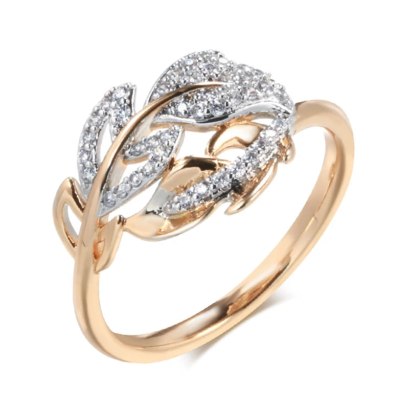 Trend Big Vintage Natural Glossy Metal Ethnic Bride Ring 019