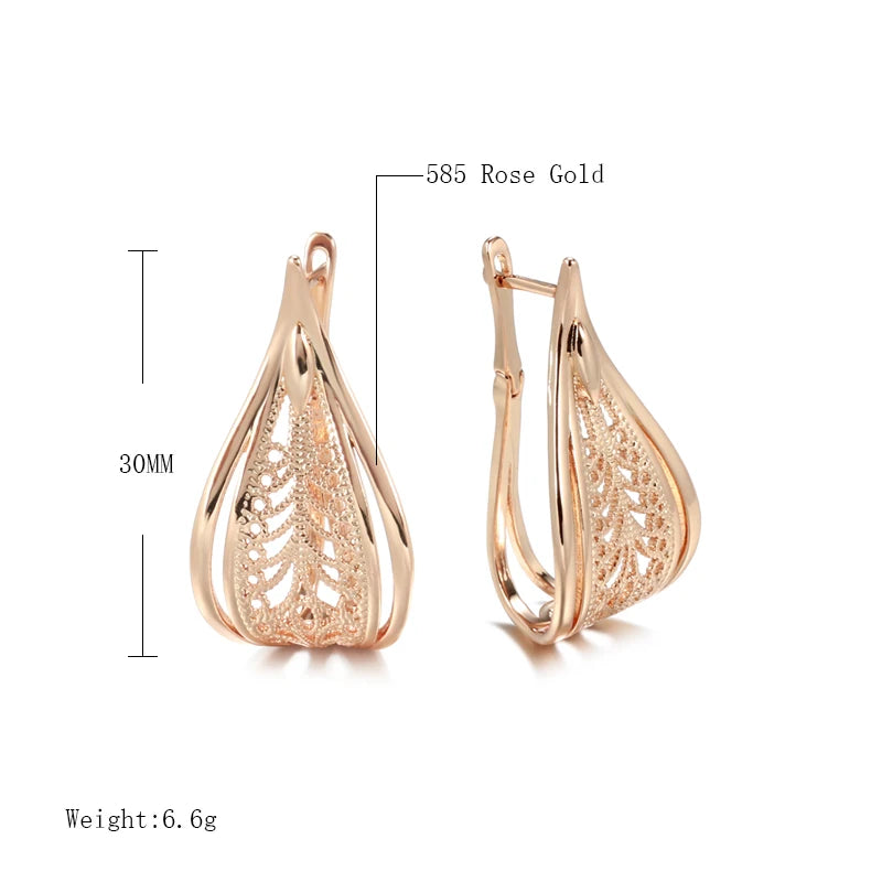 Trendy Fashion Magic Grace Forge Earrings 001