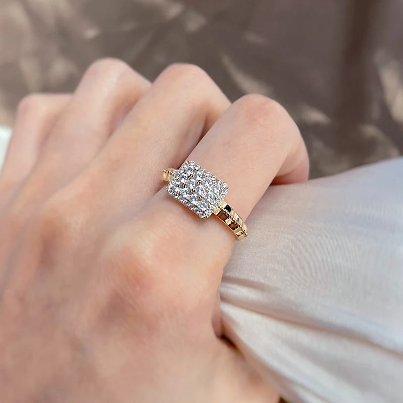 White Fancy 033 583 Rose Gold Casual Jewel Set