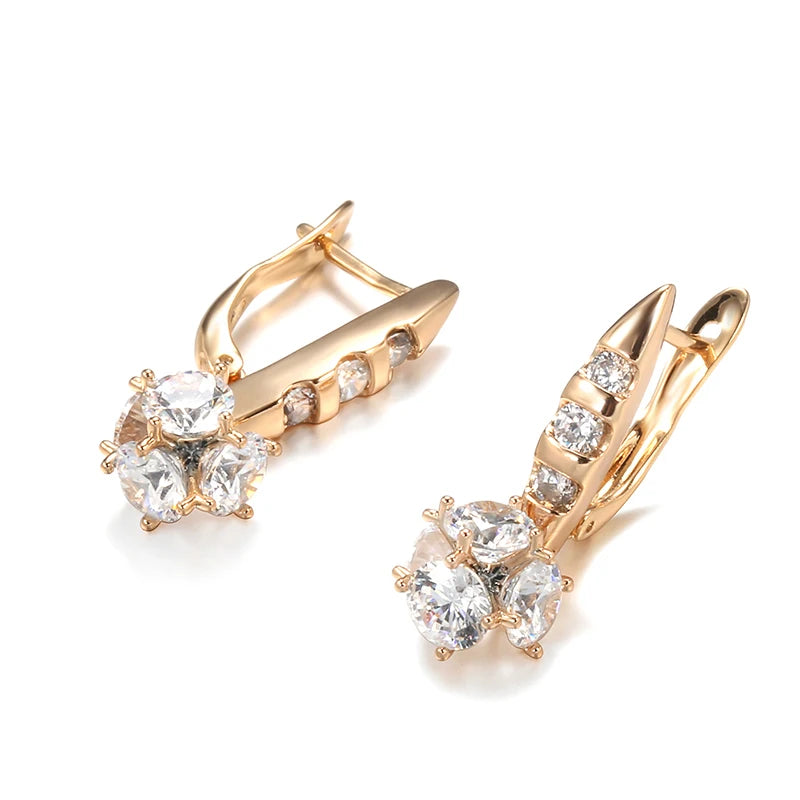 High Quality Daily Fancy Gold Colour Earrings 067