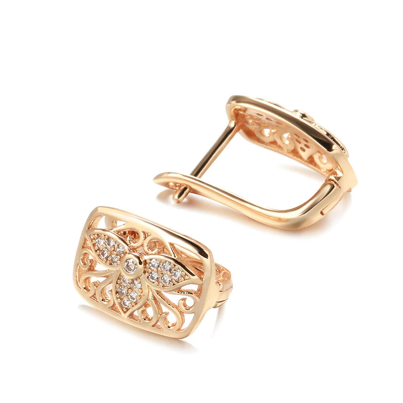 White Fancy 043 583 Rose Gold Casual Jewel Set