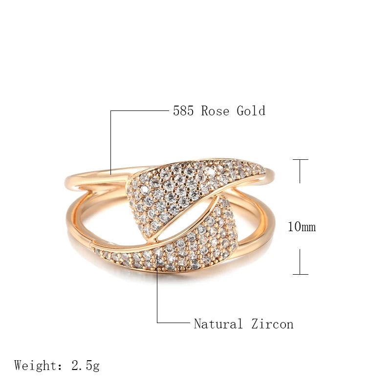 Best Luxury Shiny Gift Natural Ring For Women 026