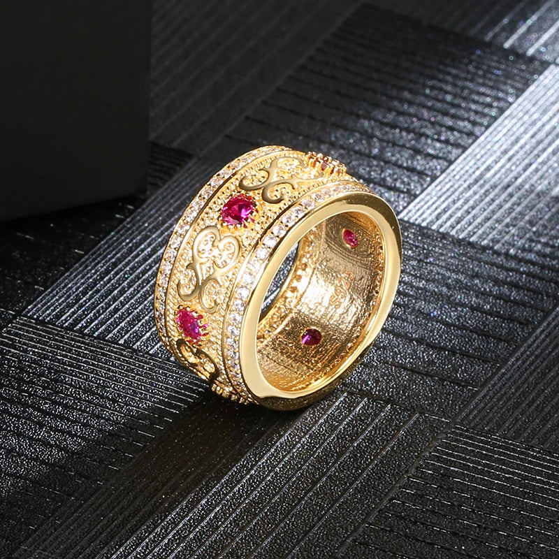 New Fashion Dubai Gold Ring for Women