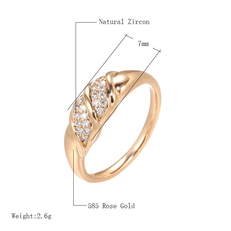 Best Luxury Shiny Gift Natural Ring For Women 009