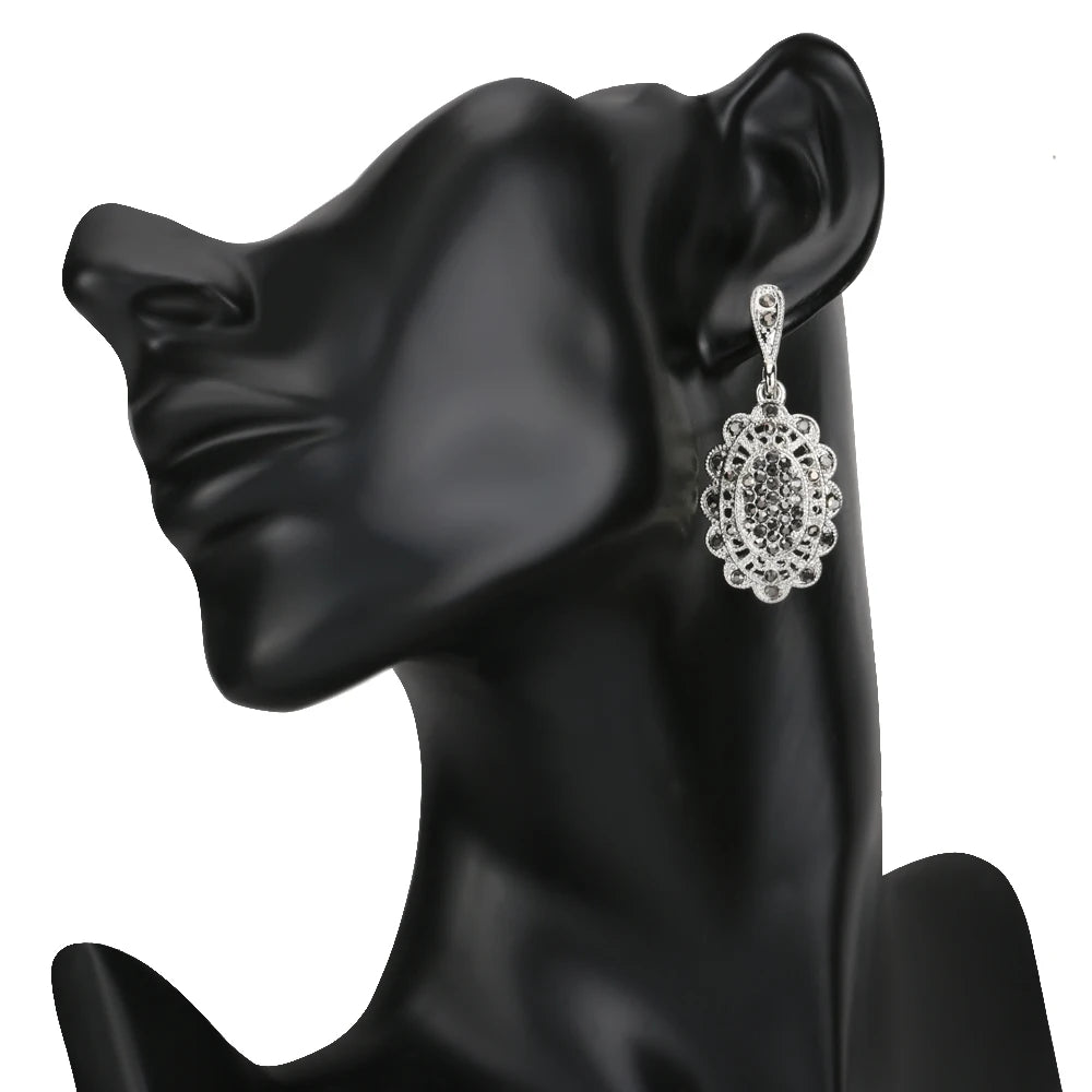 Colored Boho Textured Mixed Metals Travel Jewel Set 0004