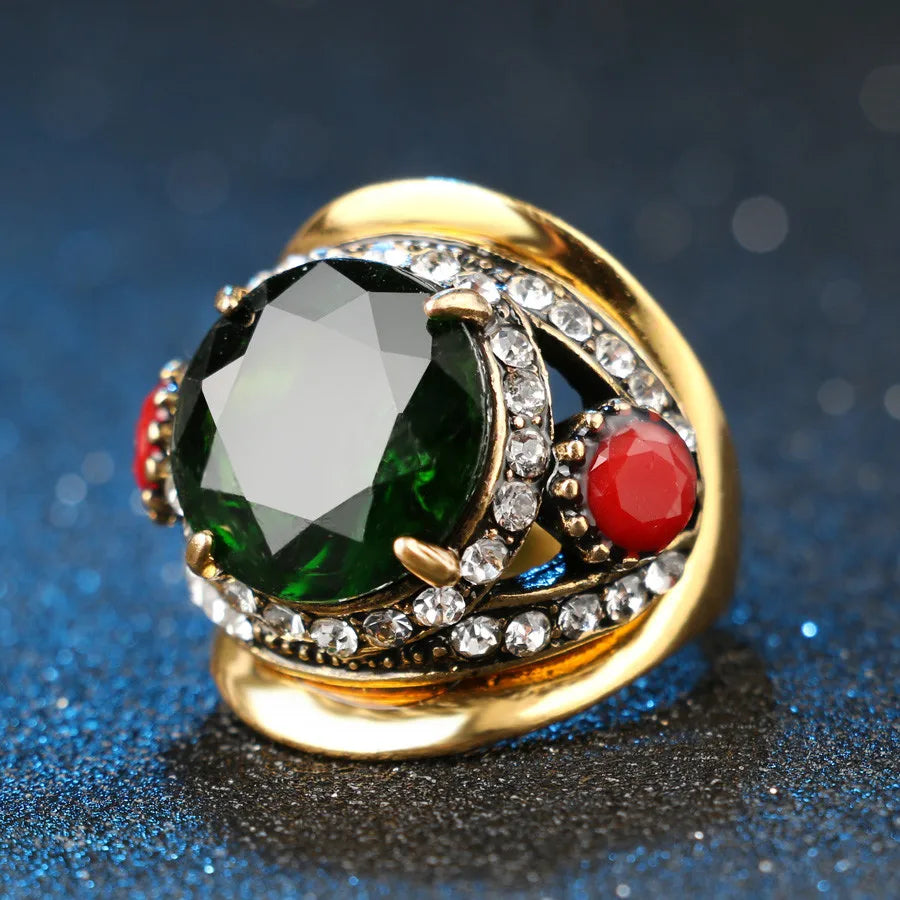 Colored Boho Textured Mixed Metals Travel Jewel Set 0003