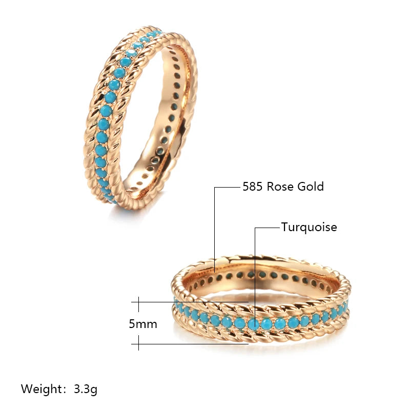 Best Luxury Shiny Gift Natural Ring For Women 057