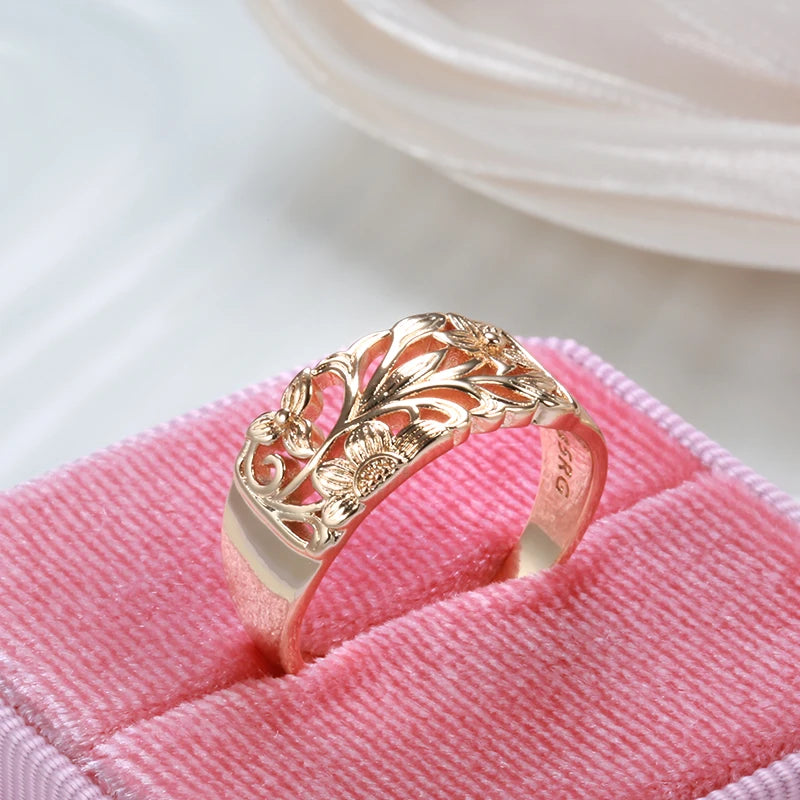 White Fancy 018 583 Rose Gold Casual Jewel Set