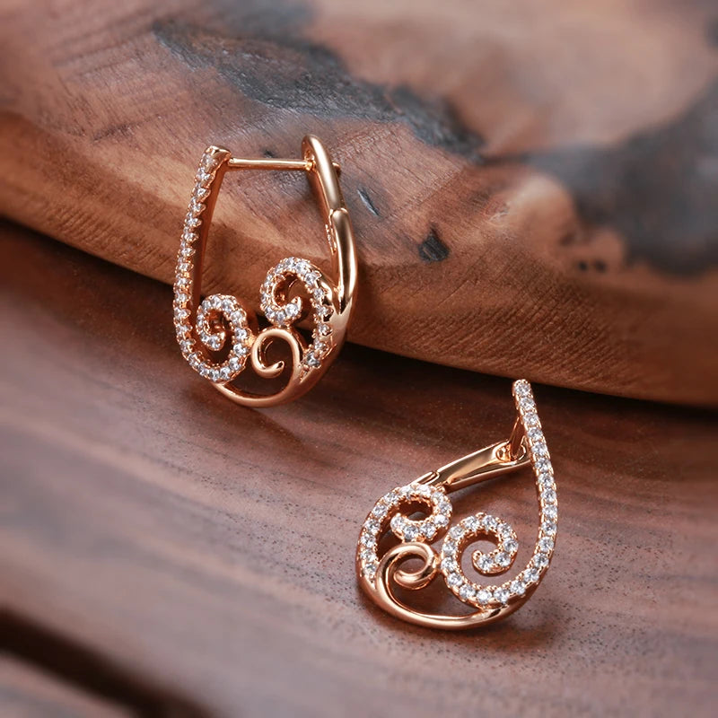 High Quality Daily Fancy Gold Colour Earrings 006