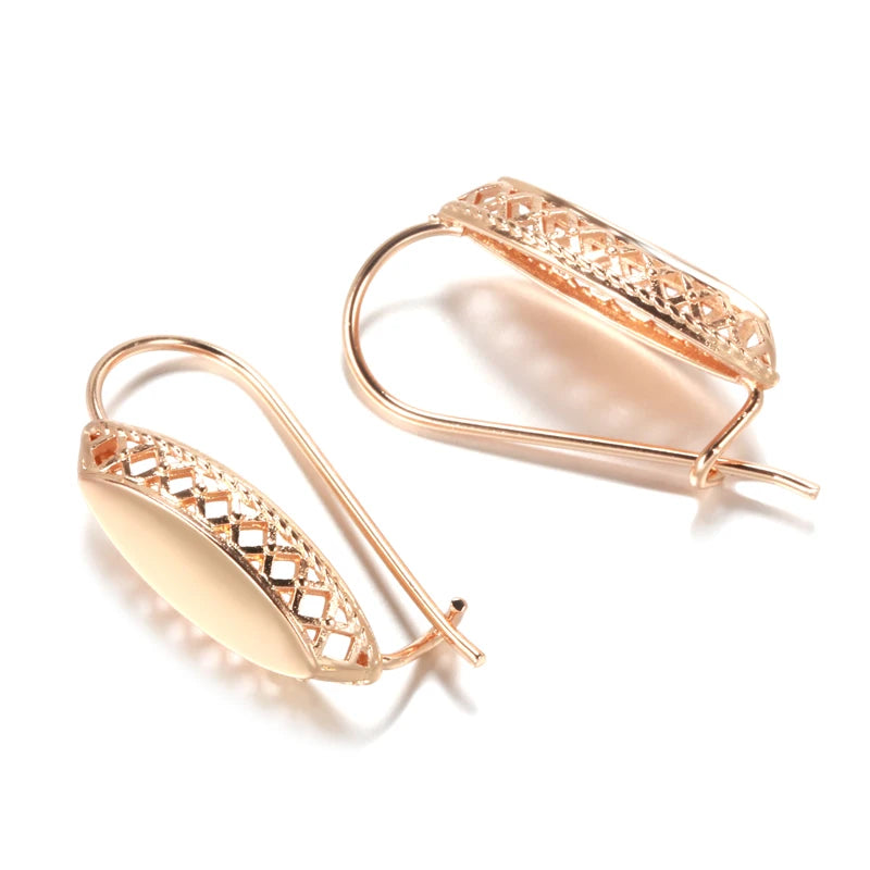 High Quality Daily Fancy Gold Colour Earrings 055