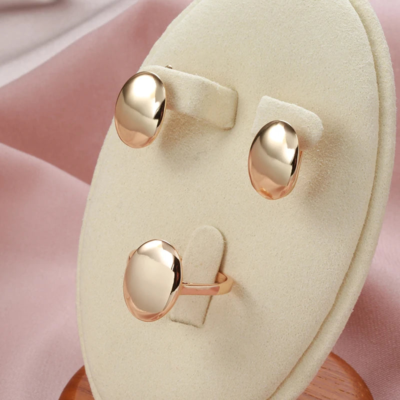 White Fancy 044 583 Rose Gold Casual Jewel Set