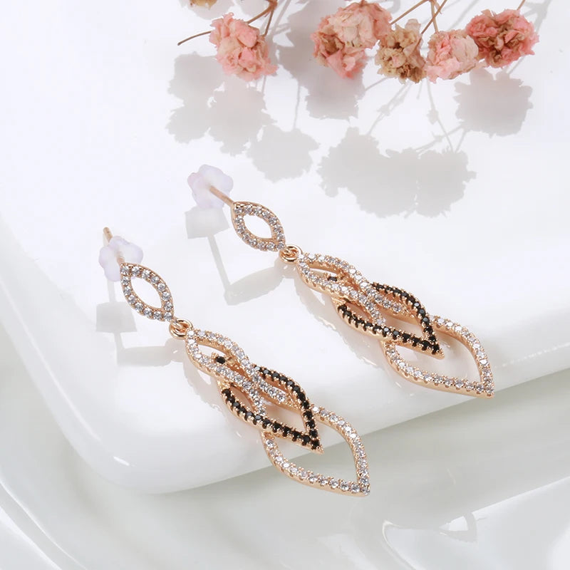 High Quality Daily Fancy Gold Colour Earrings 034