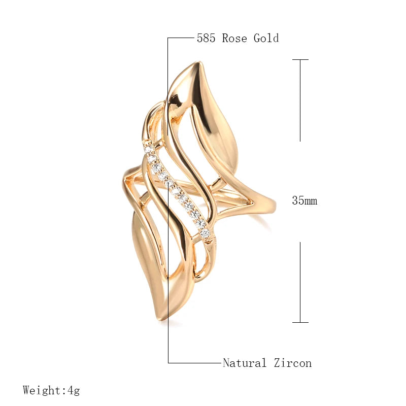 Best Luxury Shiny Gift Natural Ring For Women 070