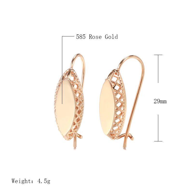 High Quality Daily Fancy Gold Colour Earrings 055