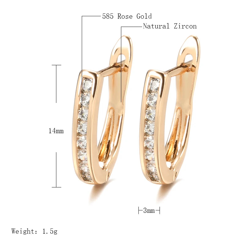 High Quality Daily Fancy Gold Colour Earrings 004