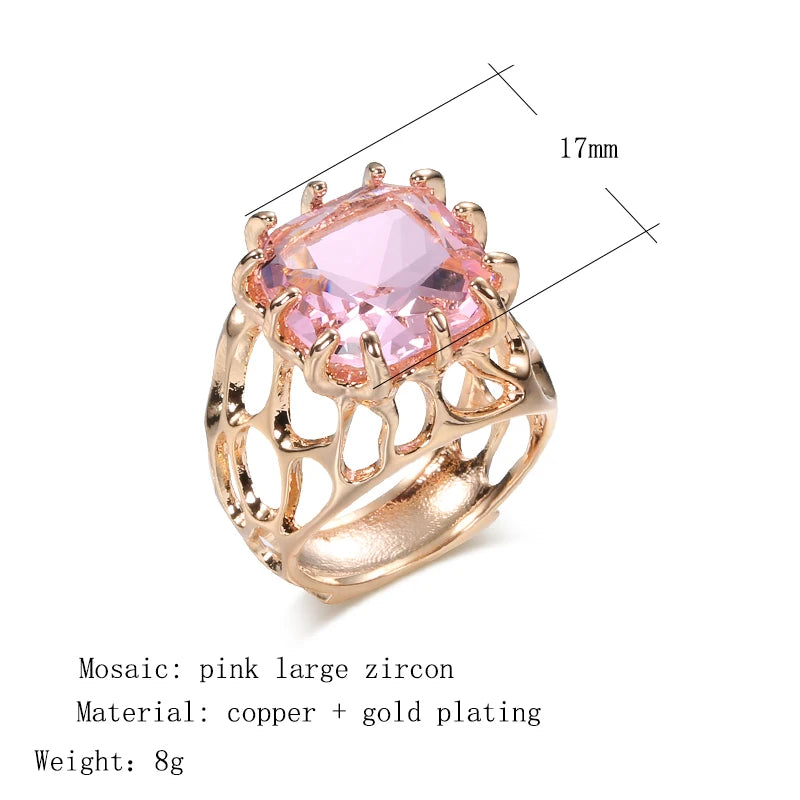 Best Luxury Shiny Gift Natural Ring For Women 003