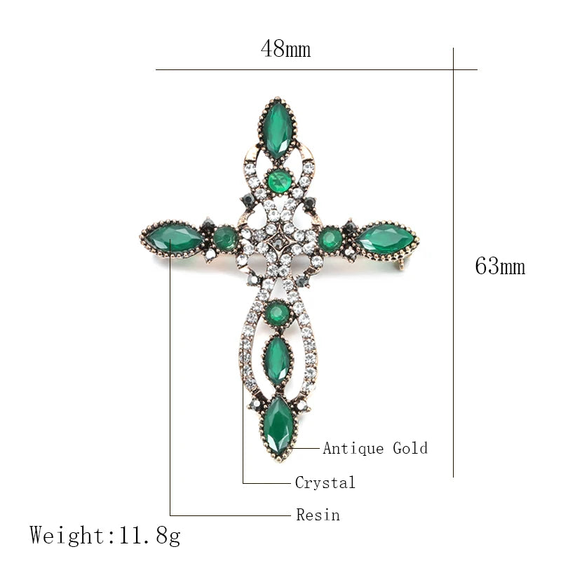 Fashion Textured 583 Gold Formal Brooch 009