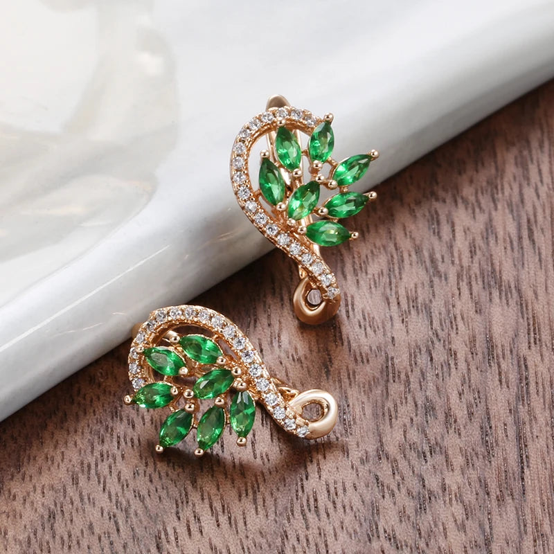 High Quality Daily Fancy Gold Colour Earrings 045