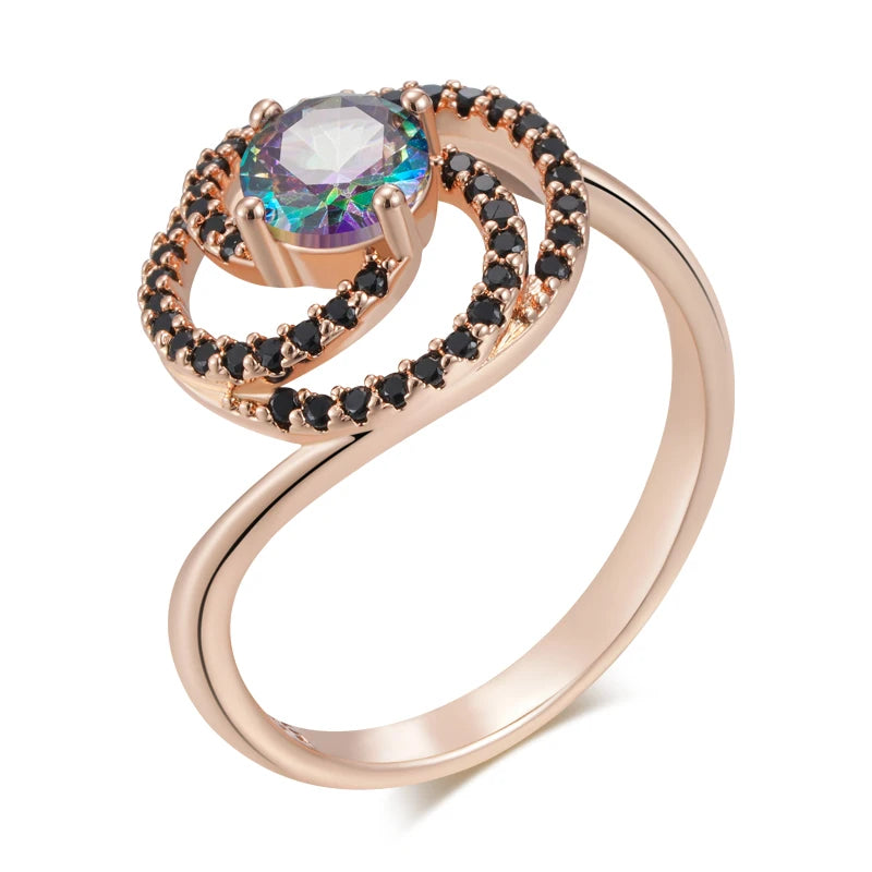 Best Luxury Shiny Gift Natural Ring For Women 012