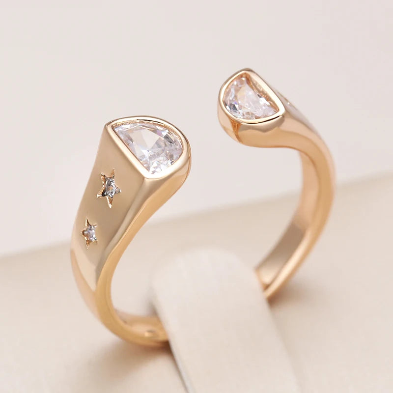 Best Luxury Shiny Gift Natural Ring For Women 087