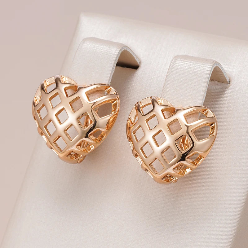 High Quality Daily Fancy Gold Colour Earrings 060