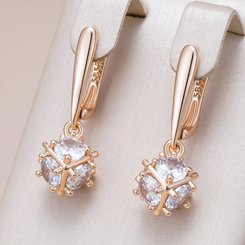High Quality Daily Fancy Gold Colour Earrings 026