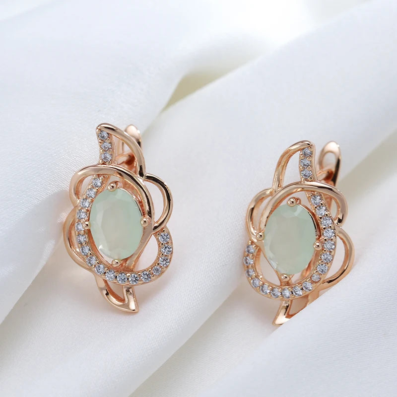 High Quality Daily Fancy Gold Colour Earrings 035